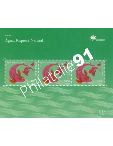 Portugal, Bloc n° 173, collection timbres Europe