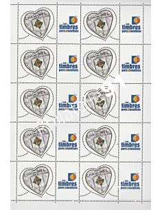 Feuille n° F3632Aa - personnalisé - Collection timbres France