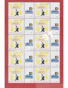 Feuille du timbres n° 3688A - Perso- Collection timbres France