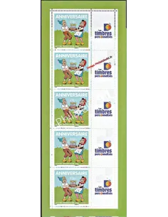 Feuille Personnalisée n° 4081A, Sylvain Sylvette, timbres de France
