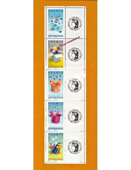 Feuille personnalisée n° 4082A, vignette cérès,timbres de France