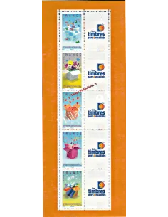 Feuille personnalisée 4082A,Vignette perso, collection timbres France
