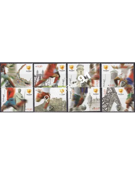 Portugal, n° 2773 à 2780, collection timbres Europe