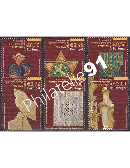 Portugal, n° 2811 à 2816, collection timbres Europe