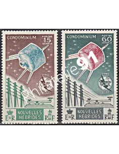 Nouvelles-Hébrides n° 211 à 212 - Timbres colonies Francaises