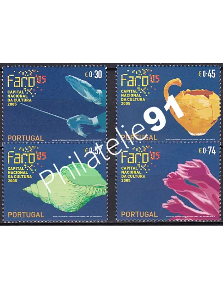 Portugal, n° 2916 à 2919, collection timbres Europe
