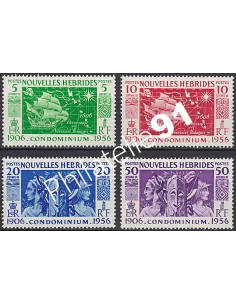 Nouvelles-Hébrides n° 167 à 170, Timbres colonies Francaises