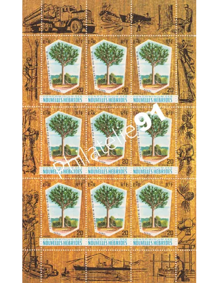 Nouvelles-Hébrides n° 280 en Feuille, Timbres colonies Francaises