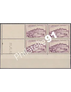 Coin daté sur Timbre n° 759, Collection timbres France