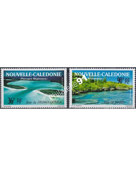 Nouvelle-Calédonie  PA n°  276 à 277, Collection Timbres Dom Tom