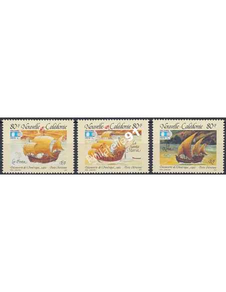 Nouvelle-Calédonie  PA n°  283 à 285, Collection Timbres Dom Tom