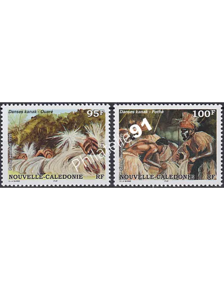 Nouvelle-Calédonie  PA n°  329 à 330, Collection Timbres Dom Tom