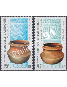 Nouvelle-Calédonie  PA n°  343 à 344, Collection Timbres Dom Tom