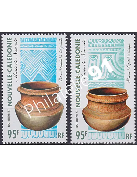 Nouvelle-Calédonie  PA n°  343 à 344, Collection Timbres Dom Tom