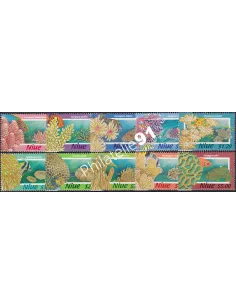 NIUE, n° 656 à 665, collection timbre Océanie