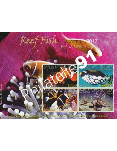 Papouasie & Nouvelle-Guinée, BF n° 128, collection timbre Océanie