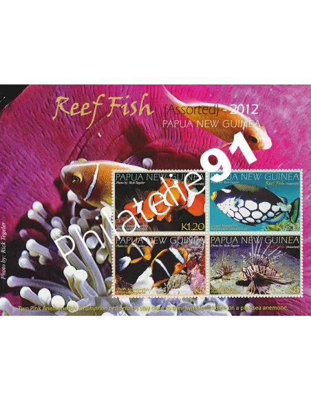 Papouasie & Nouvelle-Guinée, BF n° 128, collection timbre Océanie