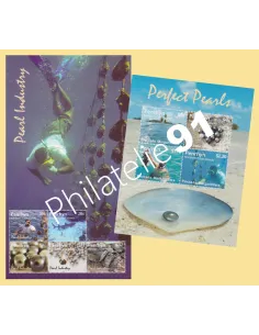 Penrhyn, n° 474 à 478 en feuille + BF n° 95, collection timbre Océanie