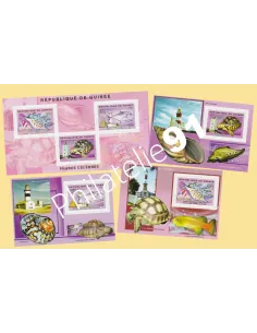 Guinée, Lot de Timbres,collection timbre Afrique