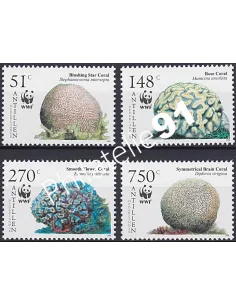 Antilles Nérlandaises, n° 1554 à 1557, collection timbre Amériques