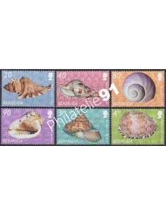 Bermudes, n° 844 à 849, collection timbre Amériques