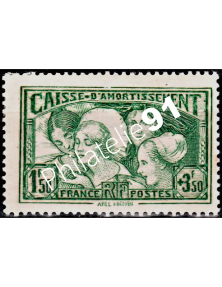 Timbre de France n° 269, les provinces, collection timbres de France