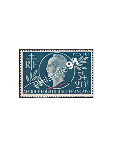 A.E.F n° 197 - ENTRAIDE FRANCAISE.Timbres des colonies françaises