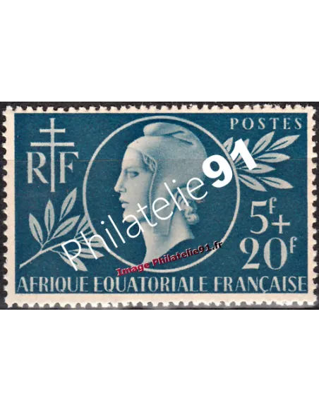 A.E.F n° 197 - ENTRAIDE FRANCAISE.Timbres des colonies françaises