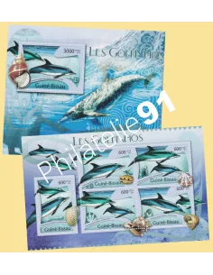 Guinée-Bissau, Lot de Timbres, collection timbre Afrique