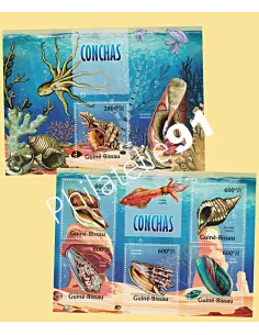 Guinée-Bissau, Lot de Timbres, collection timbre Afrique