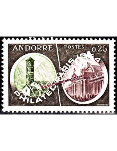 Timbre neuf d'Andorre Français n° 171