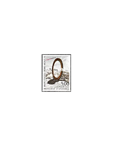 Timbre d'Andorre Français n° 423 - Thématique: Art