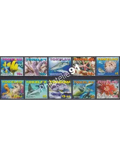 TOKELAU, n° 314 à 323, collection timbres Océanie