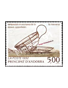 Timbre d'Andorre Français n° 424 - Thématique: Art