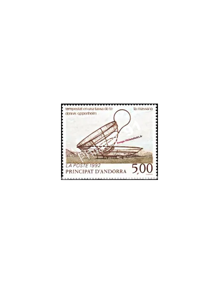 Timbre d'Andorre Français n° 424 - Thématique: Art