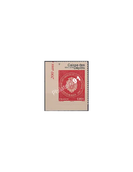 timbre issu du Bloc Caisse des dépôts,Foncé,collection timbres France