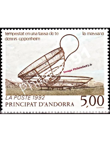 Timbre d'Andorre Français n° 424 - Thématique: Art