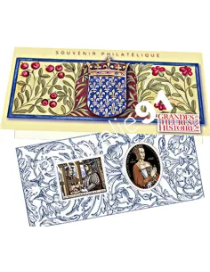 Bloc souvenir n°136, Grandes heures de l’Histoire de France,timbres France