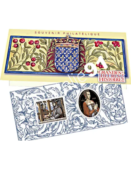 Bloc souvenir n°136, Grandes heures de l’Histoire de France,timbres France