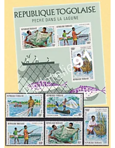 Togo, Lot de Timbres,collection timbre Afrique