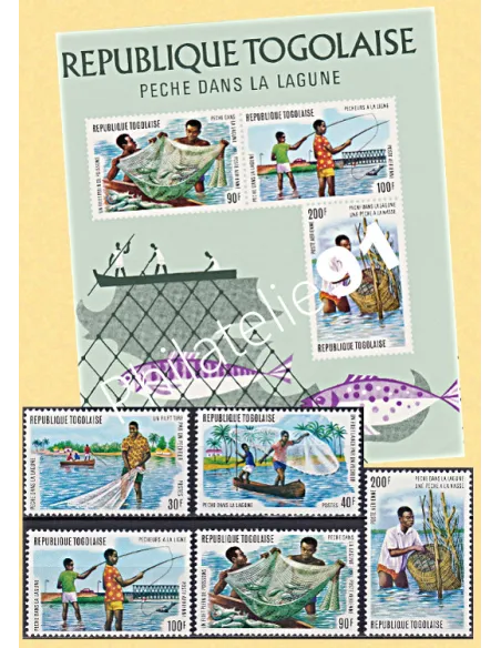 Togo, Lot de Timbres,collection timbre Afrique