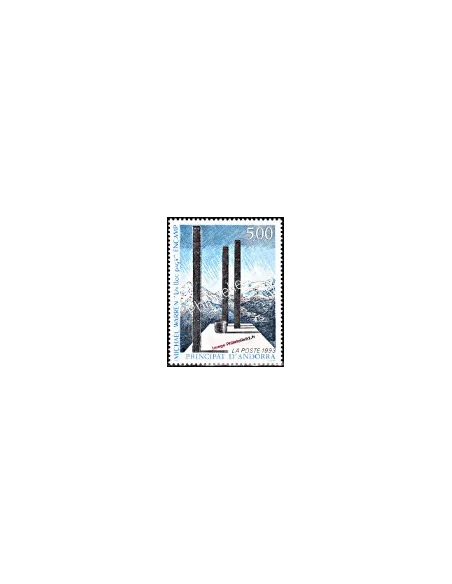 Timbre d'Andorre Français n° 439 - Thématique: Art