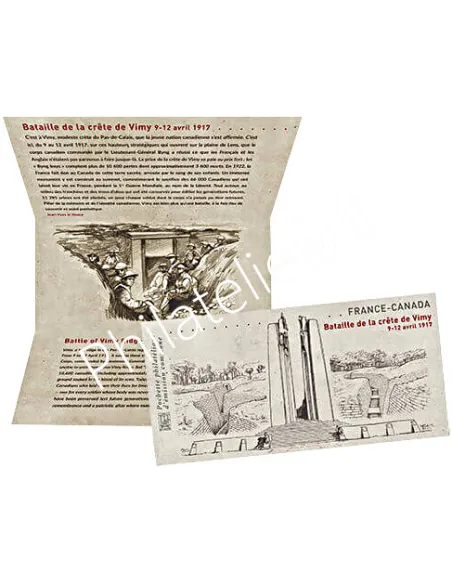 Emission commune P5136, France-Canada, Collection timbres France