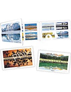 Carnet 1360, reflets Paysages du Monde, collection timbres France