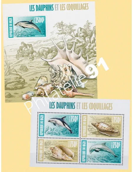 Niger, Lot de timbres, collection timbres Afrique