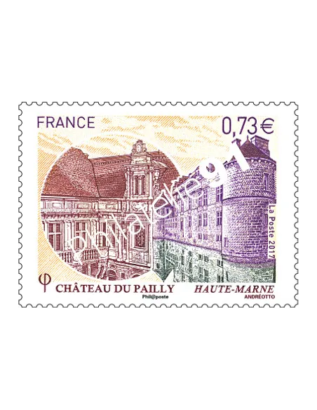 Timbre n°  5120 - Château de Pailly, collection timbres France