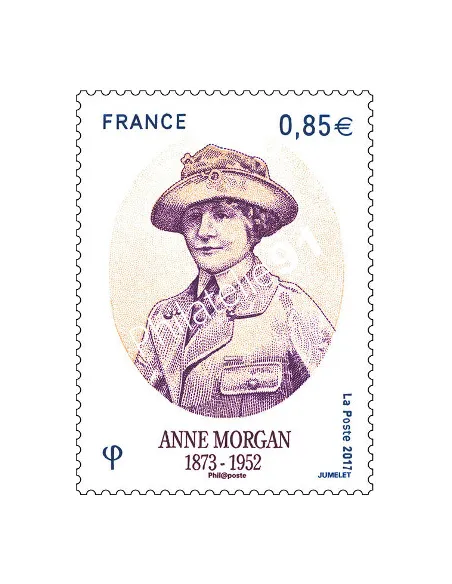 Timbre n° 5123 ** - Anne Morgan, collection timbres France