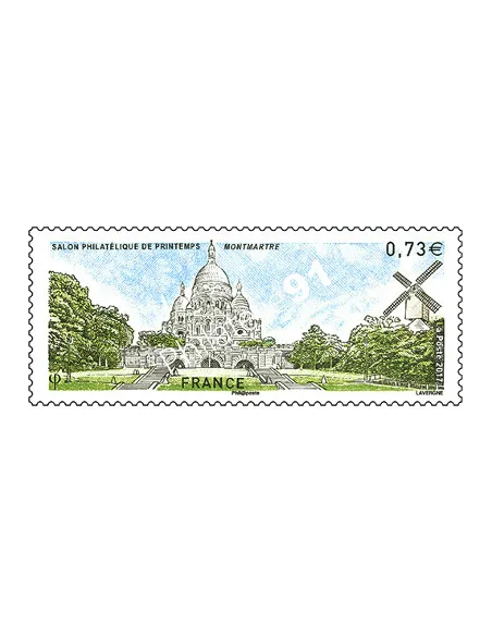 Timbre n° 5124, Salon Philatélique de Printemps de Paris, collection timbres France