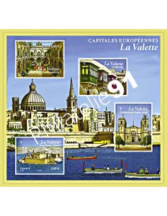 Feuille 5125, Capitale Européenne La Valette,collection timbres France