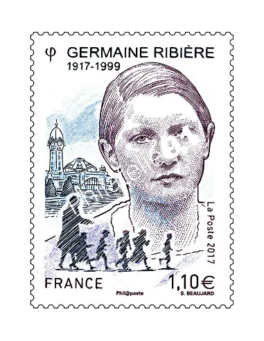 Timbre n° 5129, Germaine Ribière, collection timbres France